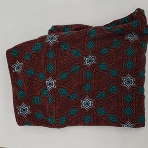 LuLaRoe leggings OS Aztec triangle